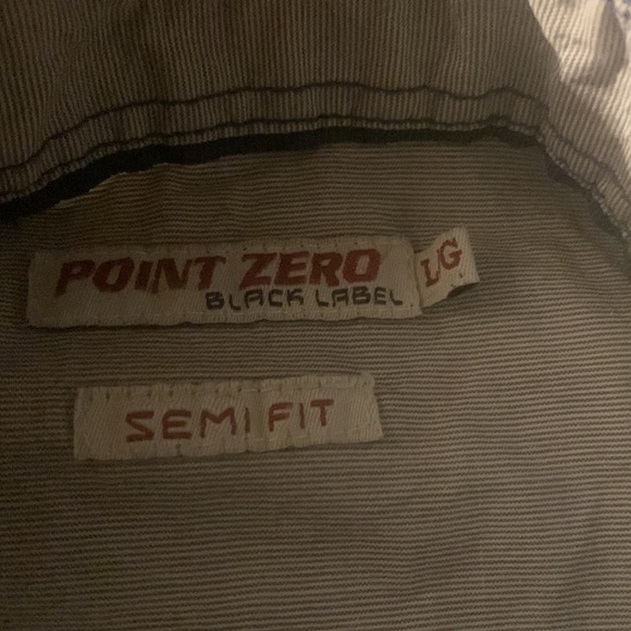 Point zero black label shirt size L - Picture 2 of 5